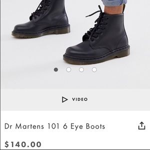 Dr. Martens 101 6 Eye Boots